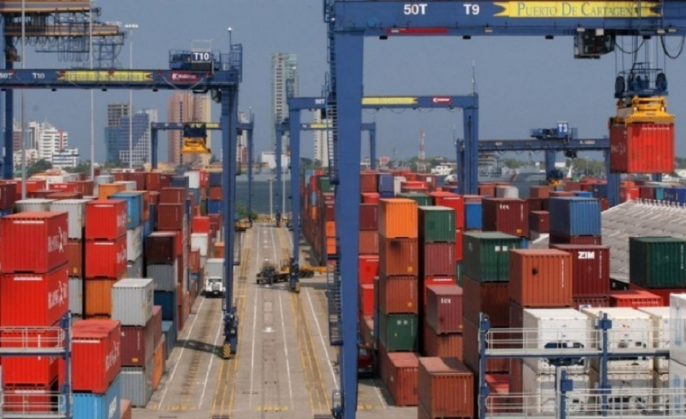 Las importaciones de mercancías sumó 35,595 millones de dólares.