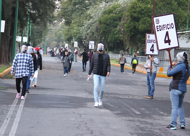 INICIA APLICACIÓN DE EXAMEN DE ADMISIÓN AL NIVEL SUPERIOR