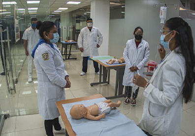 REANUDAN CLASES PRESENCIALES EN LA ESCUELA NACIONAL DE ENFERMERÍA Y OBSTETRICIA