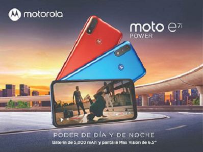 NUEVO MOTO E7I POWER