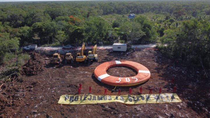 REANUDAN OBRAS EN TRAMO 5 DEL TREN MAYA