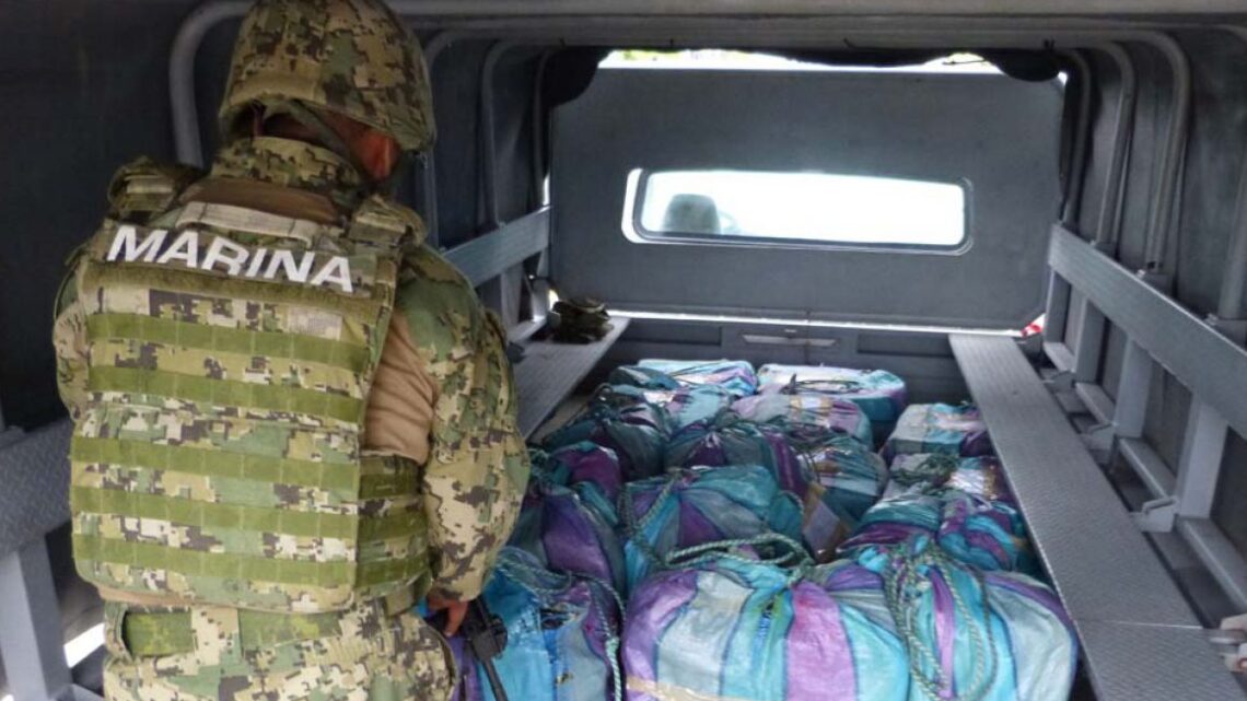 ASEGURAN DROGA, ARMAS Y VEHÍCULOS, EN CAJEME, SONORA