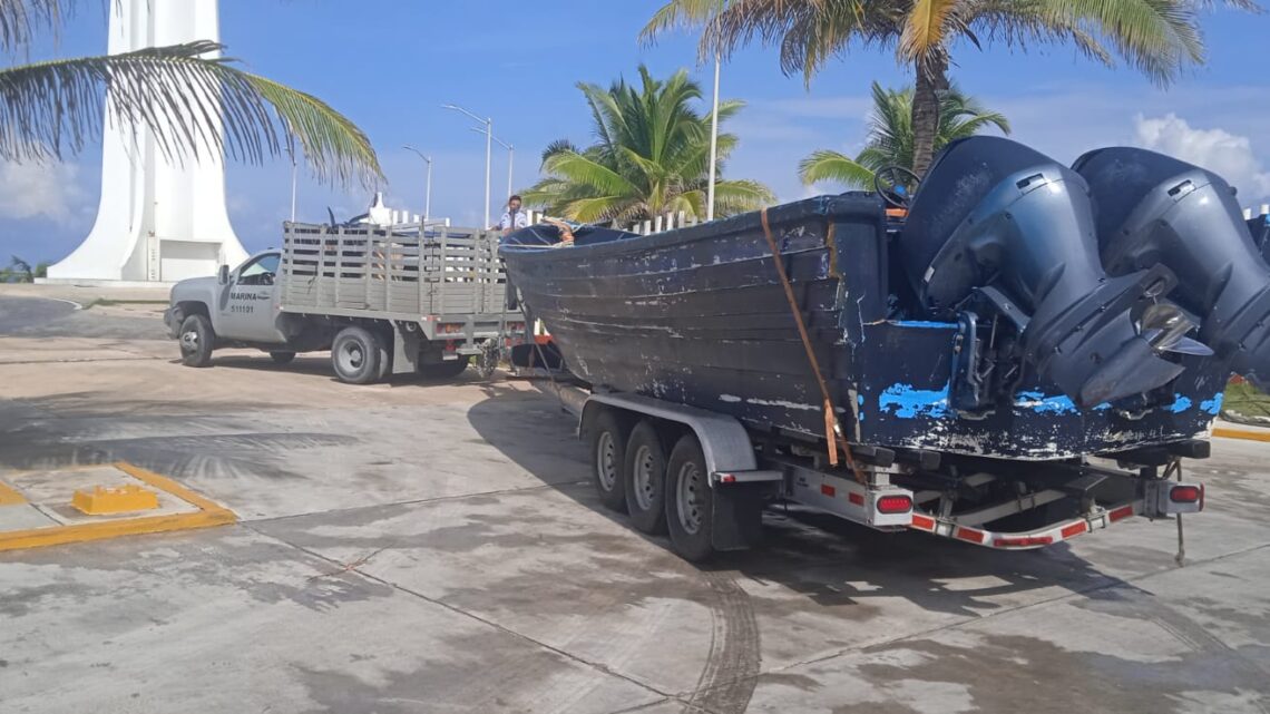 ASEGURAN APROXIMADAMENTE 1,800 KILOGRAMOS DE DROGA, EN BACALAR, QUINTANA ROO