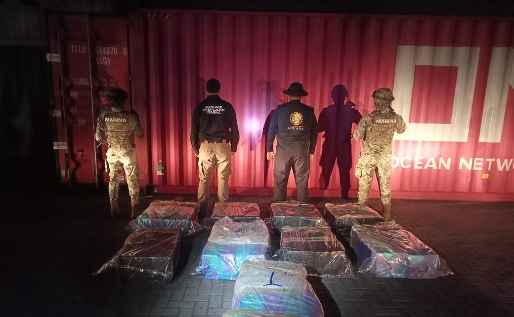 ASEGURAN 516 KILOGRAMOS DE COCAÍNA EN PUERTO LÁZARO CÁRDENAS