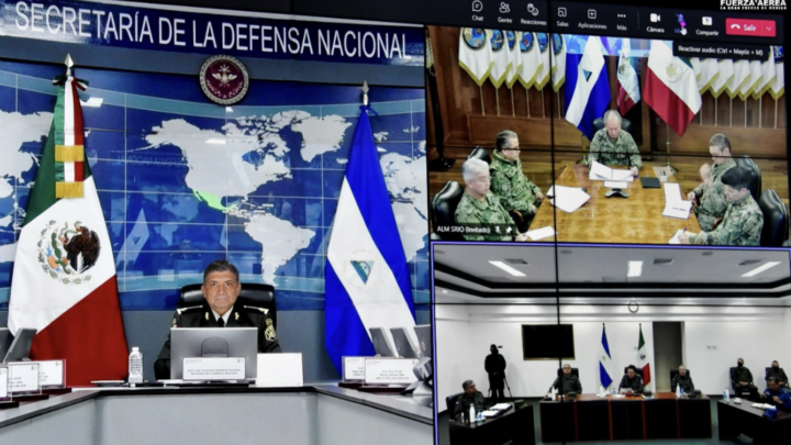 FUERZA ARMADA DE MÉXICO EN REUNIÓN BILATERAL CON EL EJÉRCITO DE NICARAGUA