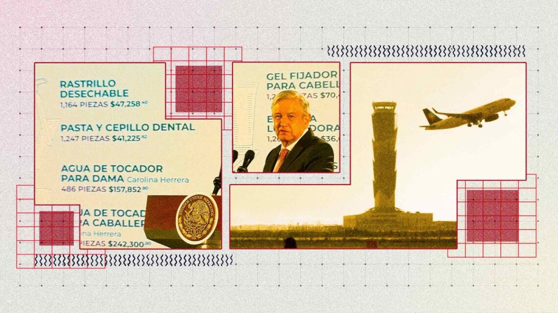AMLO ACUSA A PROVEEDORA… Y LUEGO LA CONTRATA EN EL AIFA AMLO ACUSA A PROVEEDORA… Y LUEGO LA CONTRATA EN EL AIFA