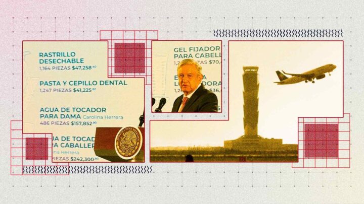 AMLO ACUSA A PROVEEDORA… Y LUEGO LA CONTRATA EN EL AIFA