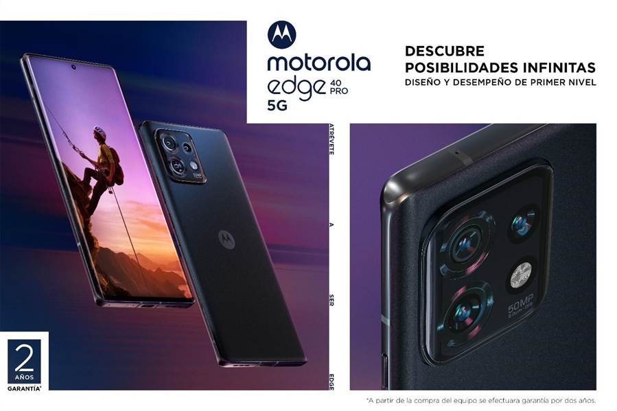 LLEGA A MÉXICO EL NUEVO EDGE 40 PRO