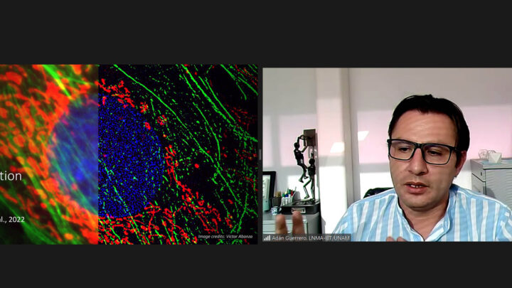 ALGORITMO QUE MEJORA IMÁGENES FLUORESCENTES CON SUPERRESOLUCIÓN