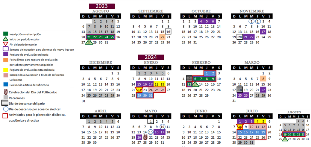 CALENDARIOS ESCOLARES PARA EL CICLO 2023-2024 CALENDARIOS ESCOLARES PARA EL CICLO 2023-2024