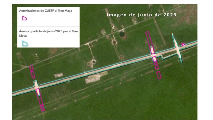 LOS DATOS SOBRE DEFORESTACIÓN PARA “EL TREN MAYA” SE SUSTENTAN EN EVIDENCIA SATELITAL