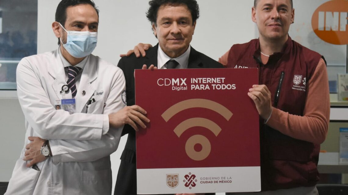 INTERNET GRATUITO EN INSTITUTOS Y HOSPITALES DE LA ZONA DE TLALPAN