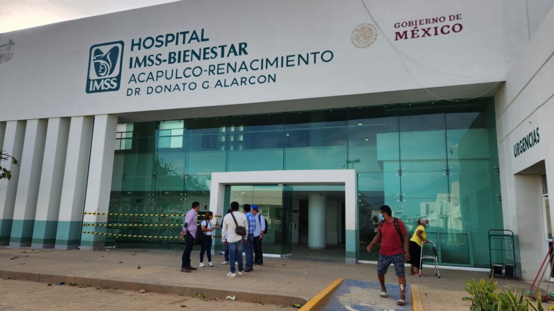 OPERAN CUATRO HOSPITALES FEDERALES PARA ATENDER URGENCIAS O ESPECIALIDAD EN ACAPULCO OPERAN CUATRO HOSPITALES FEDERALES PARA ATENDER URGENCIAS O ESPECIALIDAD EN ACAPULCO