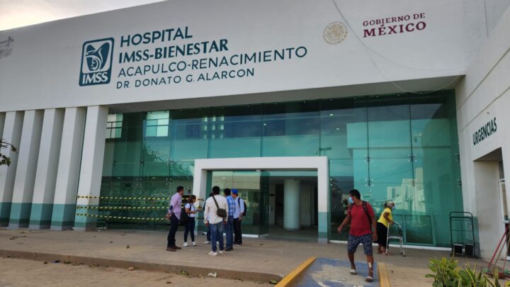 OPERAN CUATRO HOSPITALES FEDERALES PARA ATENDER URGENCIAS O ESPECIALIDAD EN ACAPULCO