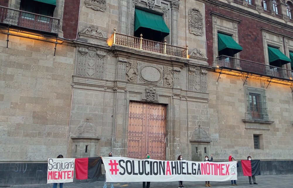 QUE SE CUMPLAN ACUERDOS CON TRABAJADORES EN EXTINCIÓN DE NOTIMEX QUE SE CUMPLAN ACUERDOS CON TRABAJADORES EN EXTINCIÓN DE NOTIMEX