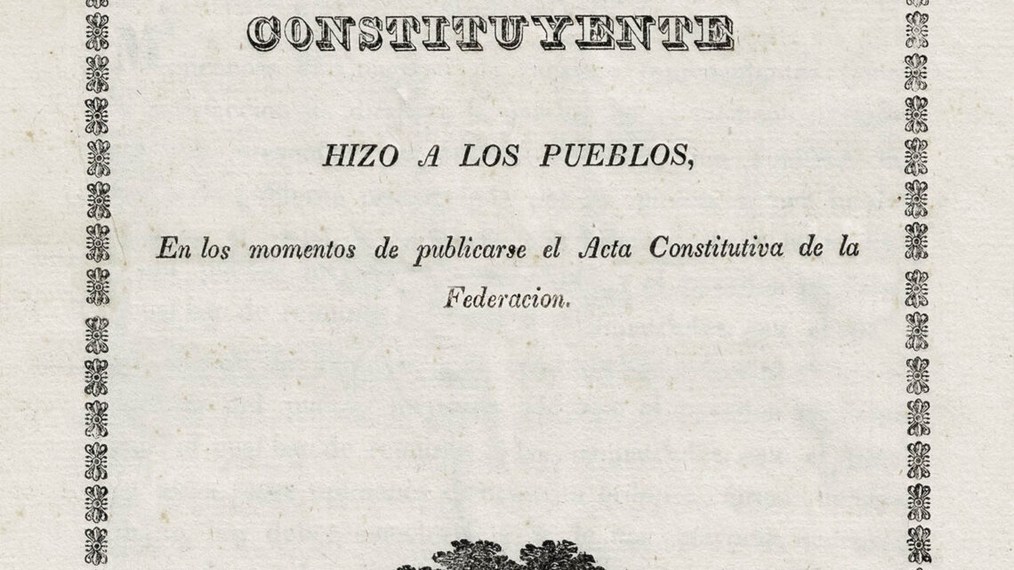 BICENTENARIO DE LA PRIMERA CONSTITUCIÓN DE MÉXICO