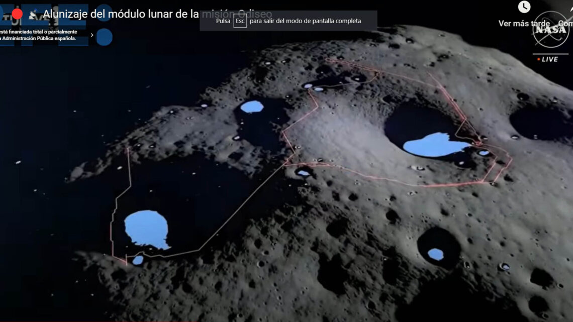 ESTABLECER UNA BASE Y EXTRAER RECURSOS NATURALES, OBJETIVOS DE ODISEO EN LA LUNA ESTABLECER UNA BASE Y EXTRAER RECURSOS NATURALES, OBJETIVOS DE ODISEO EN LA LUNA