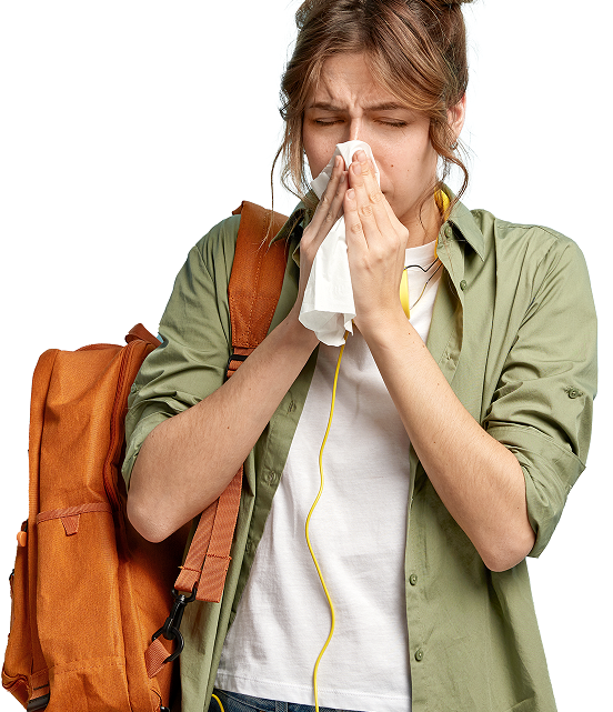 CÓMO DESHACERSE DE LA CONGESTIÓN NASAL CÓMO DESHACERSE DE LA CONGESTIÓN NASAL