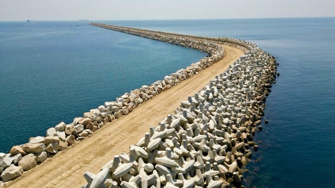 INAUGURACIÓN DEL ROMPEOLAS DE SALINA CRUZ, OAXACA