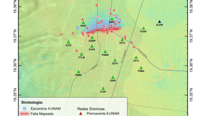 FALLA PLATEROS-MIXCOAC, POCO PROBABLE QUE ORIGINE SISMO DE GRAN MAGNITUD EN CDMX