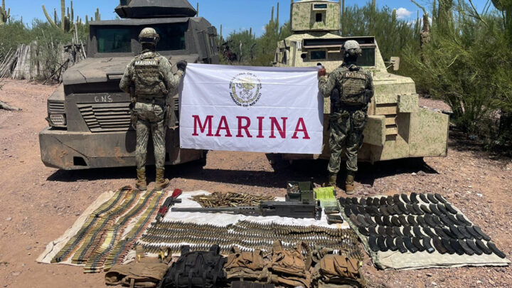 ASEGURAN VEHÍCULOS BLINDADOS Y ARMAS