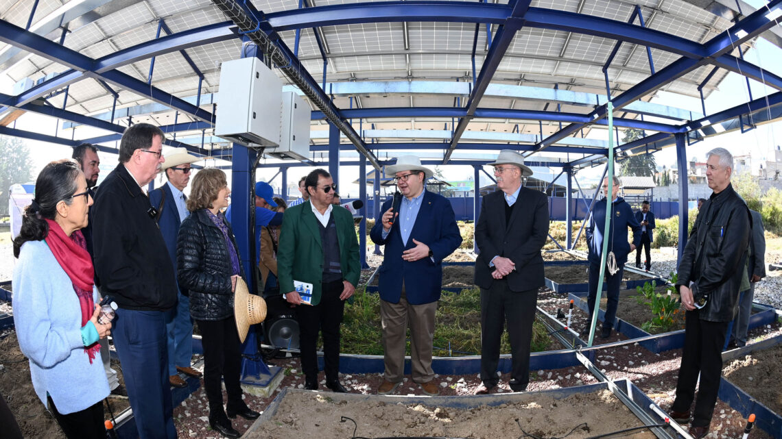 COLABORARACIÓN CON EL GOBIERNO FEDERAL EN PROYECTOS INNOVADORES DE ALIMENTACIÓN, AGUA Y ENERGÍA COLABORARACIÓN CON EL GOBIERNO FEDERAL EN PROYECTOS INNOVADORES DE ALIMENTACIÓN, AGUA Y ENERGÍA