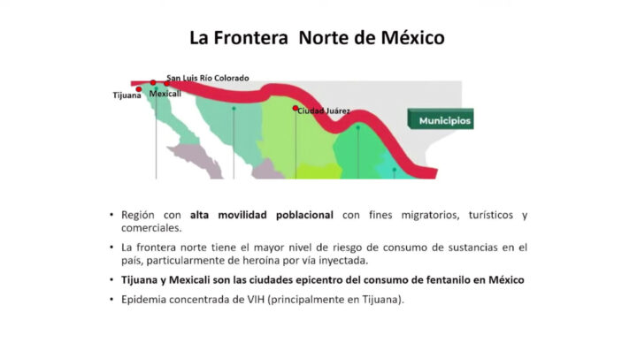 CONSUMO DE DROGAS SINTÉTICAS, PROBLEMA COMÚN MÉXICO-EU