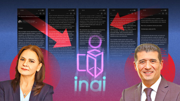 CRUZAN ACUSACIONES POR CASO DE EXTORSIÓN CON SUELDOS EN EL INAI