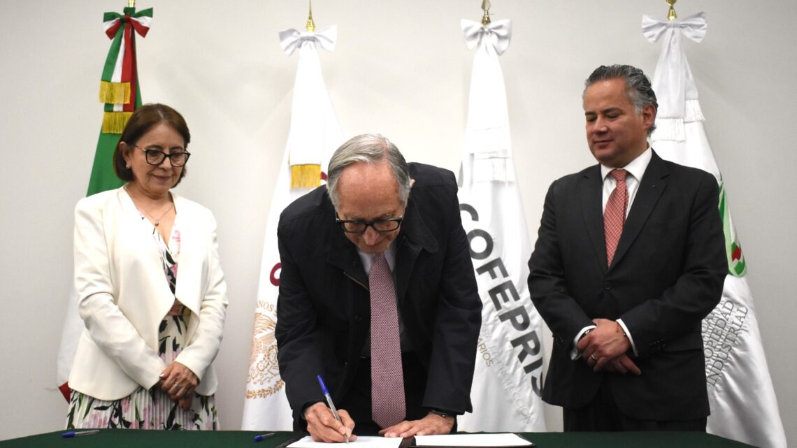 COFEPRIS E IMPI FIRMAN ACUERDO DE COLABORACIÓN TÉCNICA