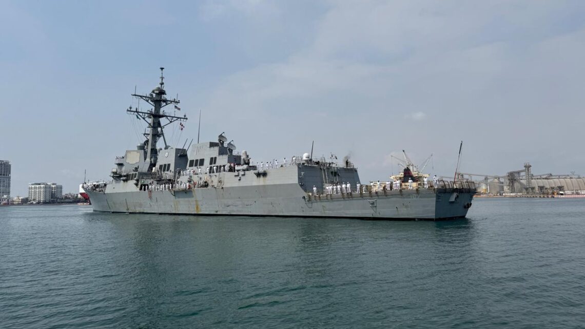 ESCALA LOGÍSTICA EN EL PUERTO DE VERACRUZ DEL BUQUE USS GRAVELY