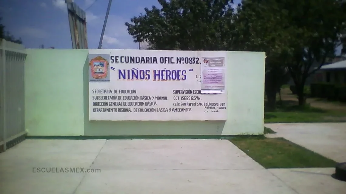 RECONVERSIÓN DE SECUNDARIA A PREPA EN CHALCO