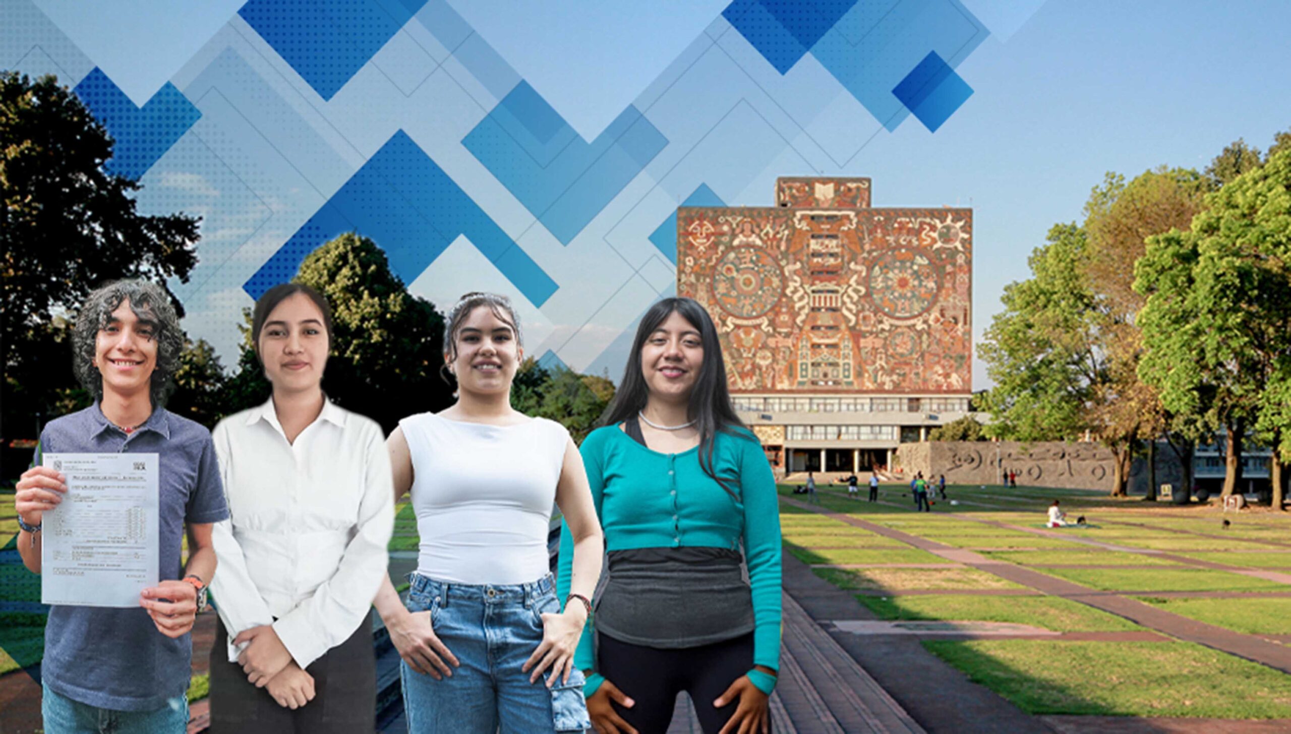 CON PUNTAJE PERFECTO EN EL EXAMEN, CUATRO ASPIRANTES INGRESARÁN A LICENCIATURAS