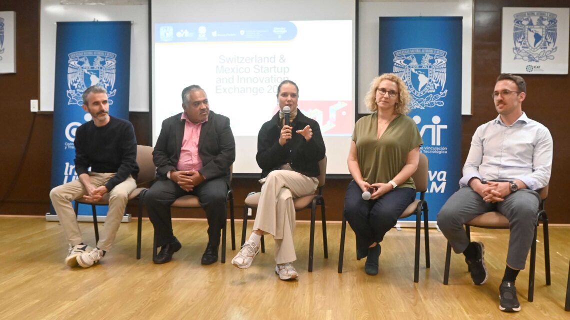 LA UNAM Y UNIVERSIDADES DE SUIZA ESTIMULAN EL EMPRENDIMIENTO CIENTÍFICO