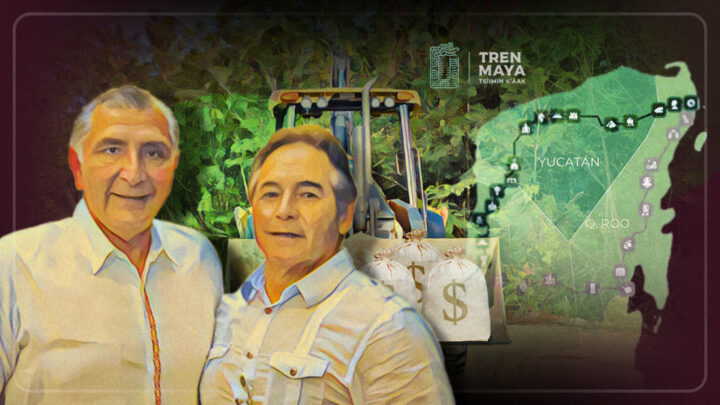 “LA BARREDORA” HIZO NEGOCIOS CON EL TREN MAYA
