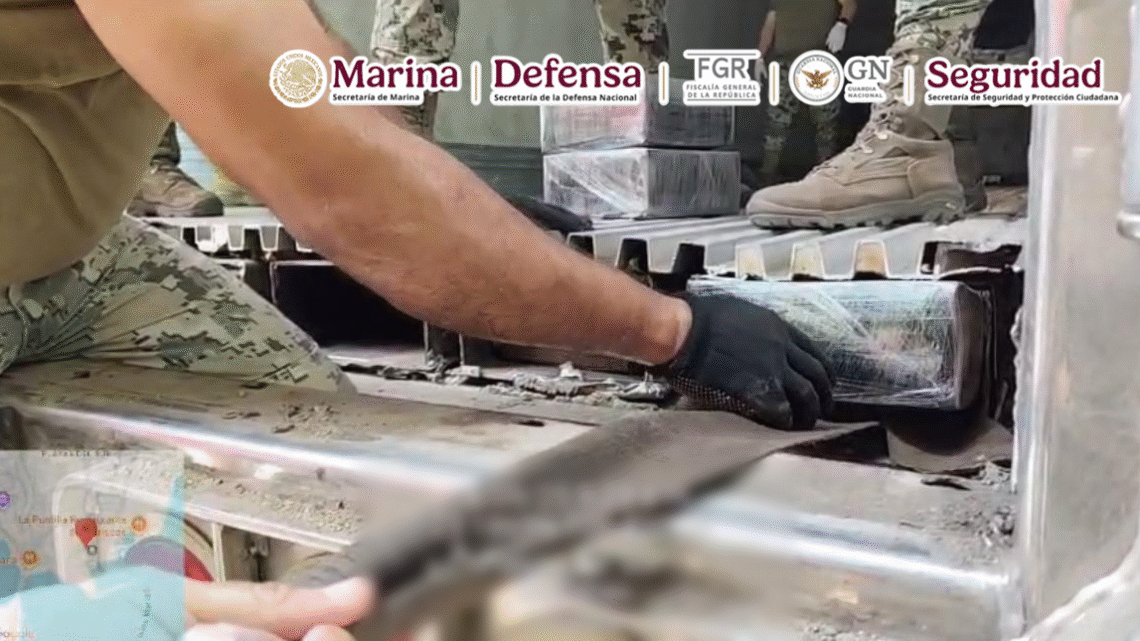 ASEGURAN 1.5 TONELADAS DE METANFETAMINAS EN EL RECINTO PORTUARIO DE MAZATLÁN ASEGURAN 1.5 TONELADAS DE METANFETAMINAS EN EL RECINTO PORTUARIO DE MAZATLÁN