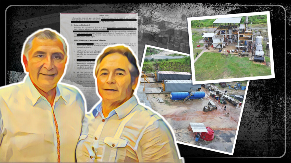 EL GOBIERNO DE AMLO SUPO DESDE 2020 DE MINI-REFINERÍA LIGADA A “LA BARREDORA”