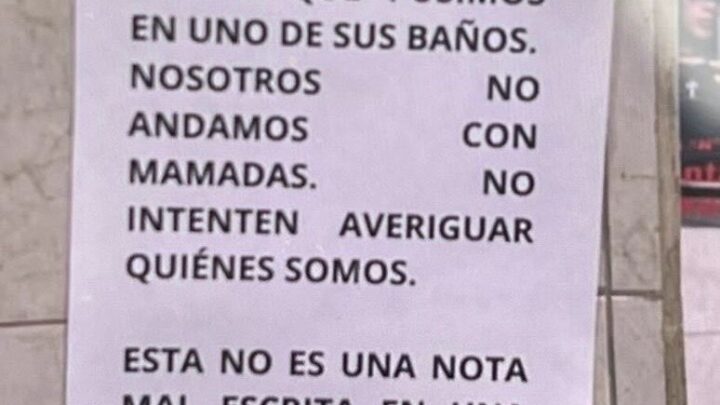 IDENTIFICAN A PRESUNTOS RESPONSABLES DE AMENAZAS CONTRA LA UNIVERSIDAD DE LA NACIÓN