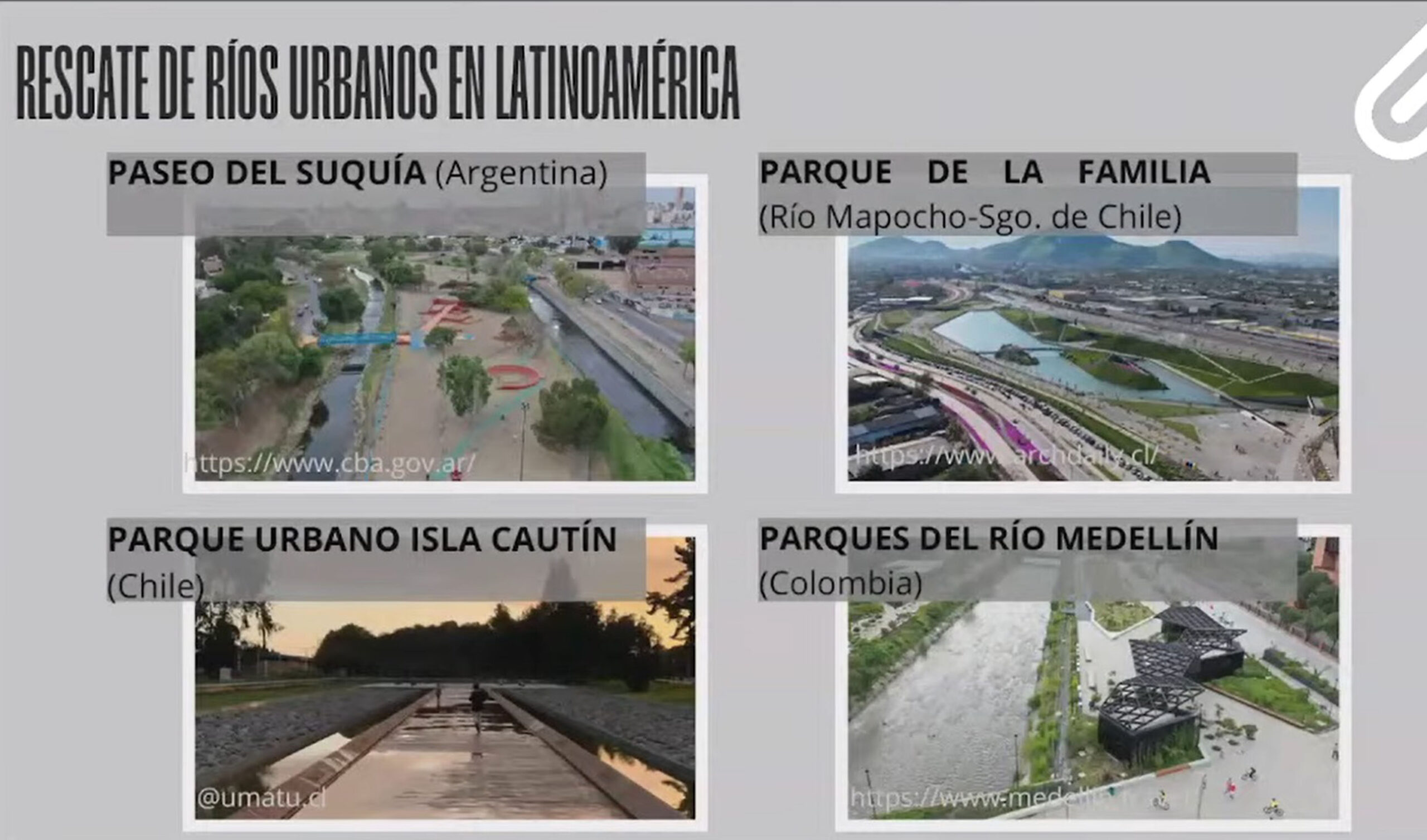 AL RESCATE DE RÍOS URBANOS