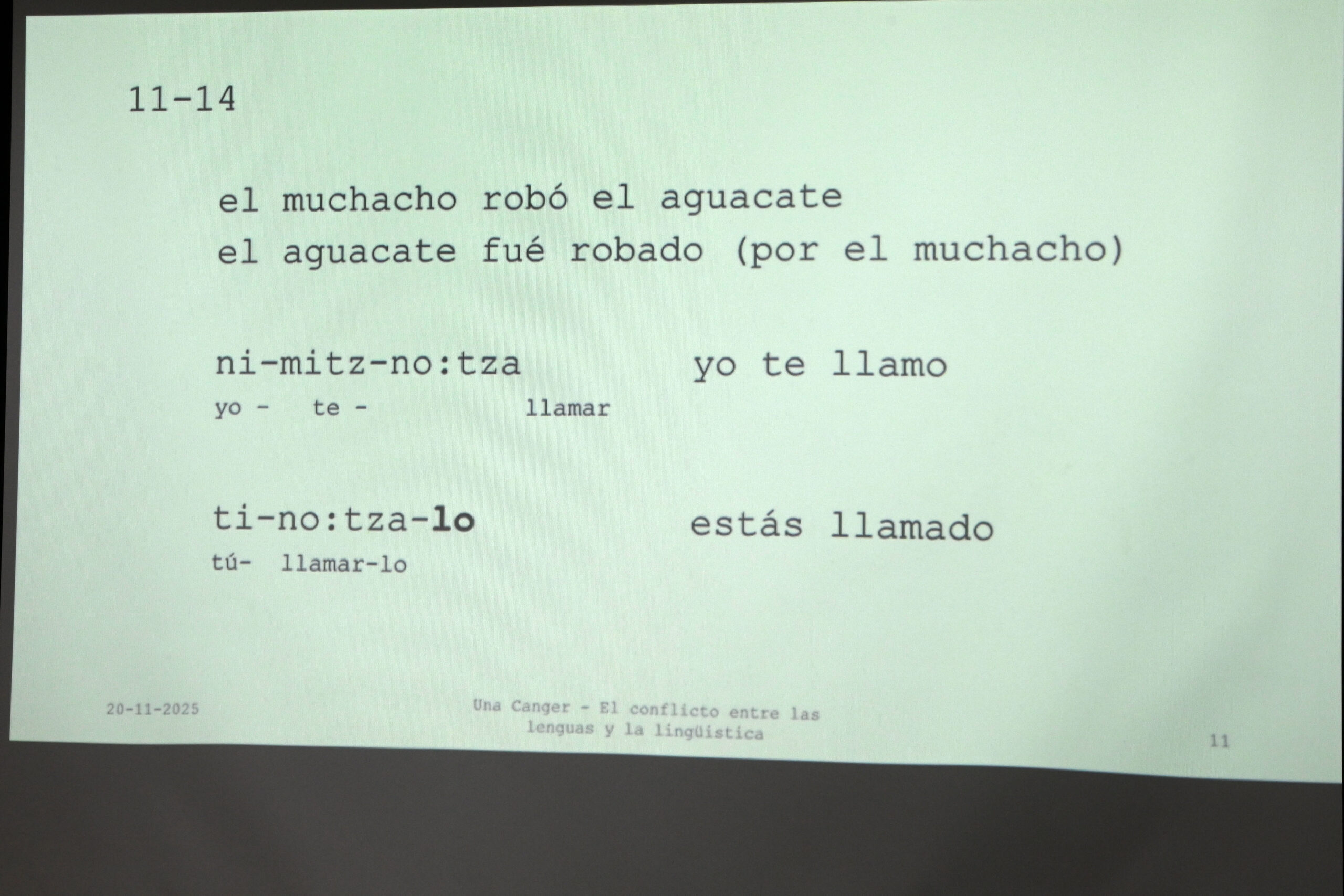 PARA UNA CANGER TODO LENGUAJE ES UNA INSTITUCIÓN SOCIAL