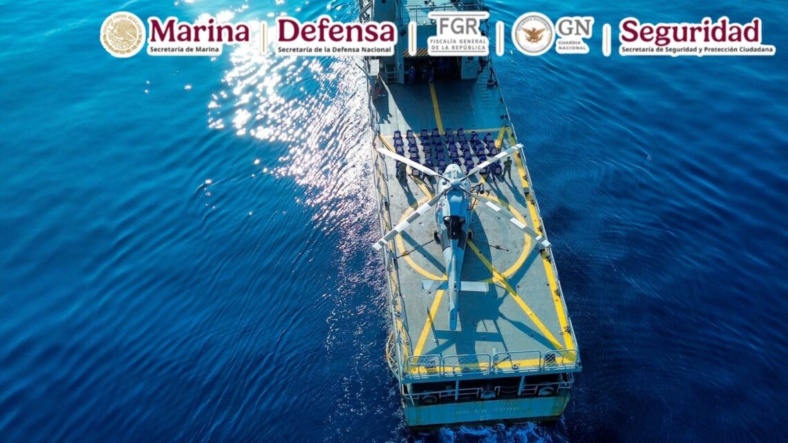 SE ASEGURAN ALREDEDOR DE 2.5 TONELADAS DE COCAÍNA EN LAS COSTAS DE MICHOACÁN