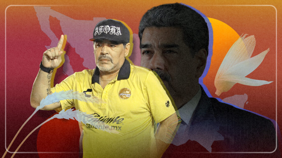 EL NEGOCIO MARADONA-MADURO EN MÉXICO